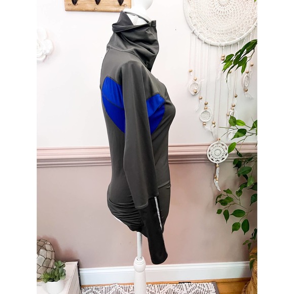 New Balance Long Sleeve Funnel Neck Running Shirt Size Small - Picture 4 of 7